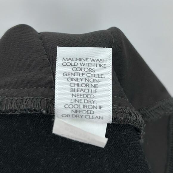 J Jill Ponte Welt-pockets Slim-leg Pants Dark Charcoal Gray Womens Size Large - Picture 8 of 11